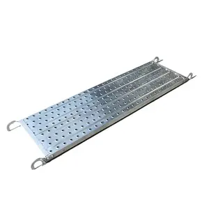 Sprungbrett aus verzinktem Stahl Außen gerüst Leiter planke Stahl brett Laufsteg Walking Board Metall planke Gi Plank
