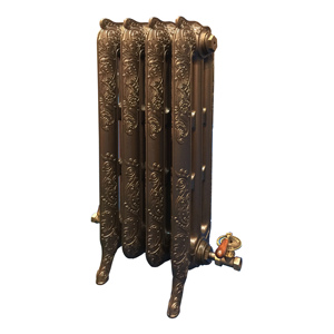 Venta caliente tradicional una sección negro pintado radiador de hierro fundido montado en el suelo 5 años de garantía precio de fábrica diseño gráfico - Product Image 2