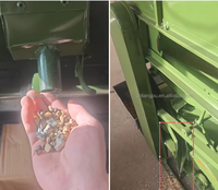 Moulin à riz de 1500 à 2000 kg/h, nettoyeur de blé d'occasion, séparateur de pré-nettoyage des céréales, machine à désherber le riz paddy