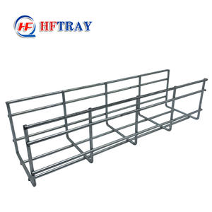 Plateau de gestion de câbles industriel en acier inoxydable 304 anti-corrosion, maille métallique, 600 mm, prix usine, pour installation sous bureau - Product Image 5