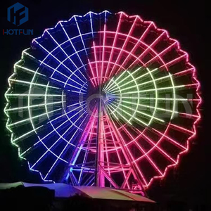 Impresionante Rueda <span class=keywords><strong>de</strong></span> la Fortuna <span class=keywords><strong>de</strong></span> 65 m con Fabricación en Fábrica para Parques <span class=keywords><strong>de</strong></span> Atracciones al Aire Libre y Entretenimiento Comercial - Product Image 4