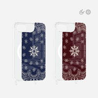 Usine de personnalisation d'étuis de téléphone : Étuis magnétiques avec plaque scintillante dorée, motif PC au dos, et lanière interchangeable pour iPhone 16 et 17