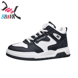Zapatos Deportivos de Hombre con Caña Alta, Ligeros, Casuales, Resistentes al Desgaste, con Suela Gruesa y Forro de Malla Transpirable para Primavera, Verano y Otoño - Product Image 1