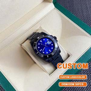 Relojes de Buceo Mecánicos Automáticos de Lujo para Hombre de la Mejor Calidad, Reloj de Acero Inoxidable con Logotipo Personalizable - Product Image 1