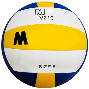 Ballon de Beach-Volley Professionnel Personnalisé OEM DOM pour Entraînement et Match, Jaune Bleu Marine, en PVC, PU, TPU, Cuir, Taille 5, Vente en Gros - Product Image 5