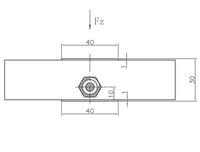 Capteur de force 3 axes 50N-5000N (acier allié/alliage d'aluminium, fixation par boulons) pour le contrôle de force des robots et les tests de collision automobile