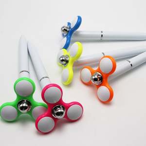 Stylo multifonction avec spinner, gyroscope pour les doigts, réduit la pression, stylo à bille publicitaire original - Product Image 6