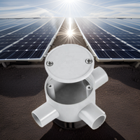 Boîte de jonction solaire en PVC de haute qualité certifiée AS/NZS 2053 20mm 25mm 32mm raccord de conduit