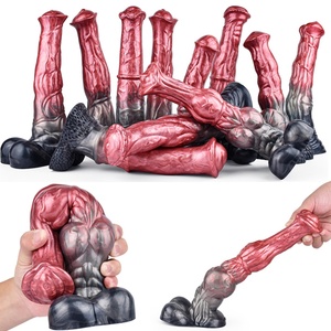 NNSX Horse <b>Dildo</b>,Knot <b>Dildo</b>,Sex Toys Exploration,Monster <b>Dildo</b> Fantasy <b>Dildo</b> with 2 Big Knots, Huge Thick Anal <b>Dildo</b> Wholesale - Product Image 1