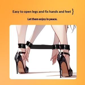 SM Props Menottes et attaches de jambe à écartement rapide pour l'entraînement, le bondage et les jeux coquins en couple, articles pour adultes, jouets érotiques - Product Image 2