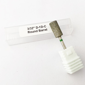 Fraise à ongles électrique à barillet plat, diamantée, pour nettoyage des cuticules et fraisage croisé, accessoire de manucure - Product Image 6