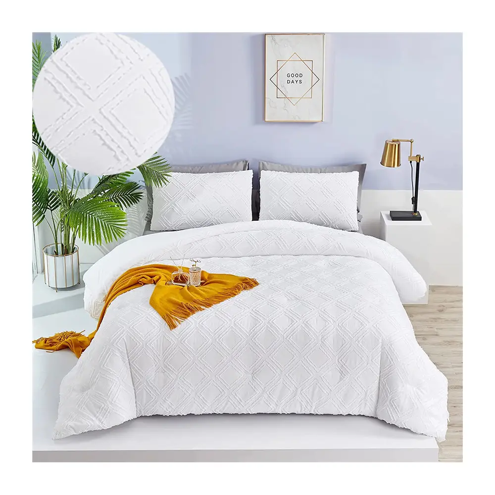 Fashion Adult Body Pillow Covers Hotel Duvet Cover Set Cotton Jacquard Cotton Duvet Cover Bedding Set