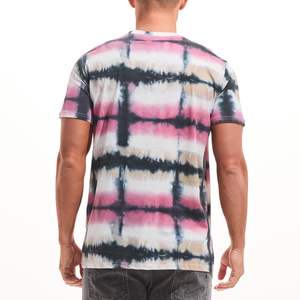 Camiseta Personalizable de Estilo Urbano Vintage para Hombre, Tejido de Algodón Grueso, Diseño Gráfico 3D Desgastado, Logotipo DIY, Transpirable - Product Image 3