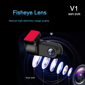 Dashcam <span class=keywords><strong>DVR</strong></span> per Auto FHD <span class=keywords><strong>720P</strong></span>/1080P con WiFi 2.4G, Registratore Video con Monitoraggio Parcheggio 24H, Visione Notturna, Controllo App per Smartphone, Corpo in Plastica - Product Image 4