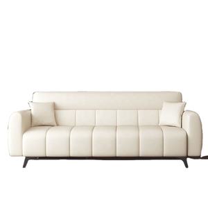 Canapé-lit en cuir à pattes <span class=keywords><strong>de</strong></span> chat, pliable, double usage, petit salon, chambre à coucher, canapé d'appoint, appartement locatif, canapé simple - Product Image 1