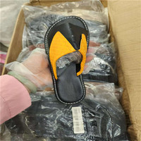 Chaussons en PU pour femmes, design tendance, confortables, respirants, été, automne, hiver, printemps, chaussures de mode