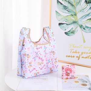 Borse Pieghevoli Impermeabili in Oxford per la Spesa, Vendita Diretta dalla Fabbrica 2026, Colore Giallo - Product Image 2