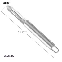 Éplucheur manuel multifonctionnel en acier inoxydable, éplucheur à pommes, couteau à éplucher les pommes de terre, éplucheur à melon, petit outil de cuisine