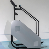 Escaladora Vertical con Velocidad Ajustable, Máquina de Ejercicio Estacionaria Comercial para Escaleras Eléctricas