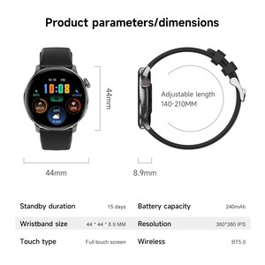 Bracelet intelligent <span class=keywords><strong>DS5</strong></span> pour femmes 2025, montre intelligente, étanche IP68 - Product Image 4