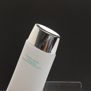 Crème solaire personnalisée de luxe 50 ml, lotion cosmétique, emballage en plastique ovale à presser - Product Image 5