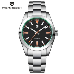 Reloj de Pulsera Mecánico para Hombre PAGANI DESIGN 1733, Reloj Automático de Lujo para Hombre con Cristal de Zafiro, Reloj de Acero Inoxidable 316l - Product Image 1