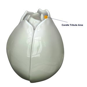 Vente en gros d'urne funéraire élégante personnalisée en céramique <span class=keywords><strong>pour</strong></span> les cendres humaines adultes - Product Image 4