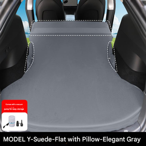 Tesla Model Y & 3 자동차 에어 매트리스 뒷좌석용 풍선 여행 침대, 트렁크, 캠핑 및 로드 트립 슬리핑 컴포트 - Product Image 4