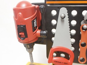 Atelier de construction en plastique, <span class=keywords><strong>jouet</strong></span> d'imitation |   Banc d'atelier de <span class=keywords><strong>bricolage</strong></span> pour enfants, jouets d'outils pour enfants, jouets d'outils pour garçons - Product Image 5