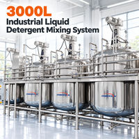 Système de mélange de détergent liquide industriel Imberson 3000L, homogénéisateur à cisaillement élevé