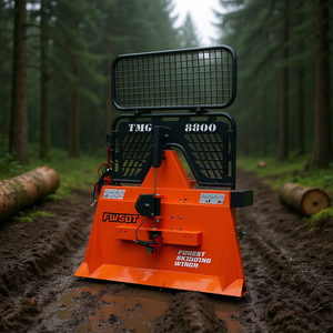 Cabrestante de arrastre Tmg de 8800 lb con enganche de 3 puntos para maquinaria forestal - Product Image 2