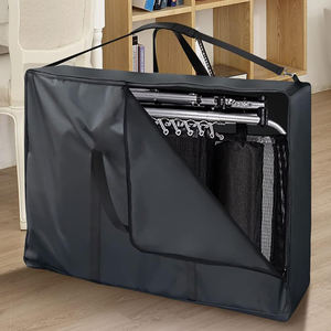 كرسي صالة بدون جاذبية 600D للخدمة الشاقة مع 8 \ "Wx27 \" H سحاب متحرك إضافي - Product Image 6