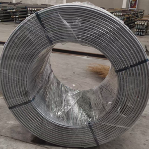 <span class=keywords><strong>Fil</strong></span> de fer en aluminium pur à 99,7 % Chunua pour désoxydant d'acier, qualité industrielle, tailles 9,5 mm/12 mm/15 mm, désoxydation stable, alimentation fluide - Product Image 6
