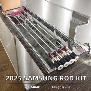 Kit de Varillas de Suspensión Eléctricas OEM 2025, Repuesto de Acero Inoxidable para <span class=keywords><strong>Lavadora</strong></span> <span class=keywords><strong>Samsung</strong></span> DC97-05280W, Piezas para Electrodomésticos de Lavandería - Product Image 3