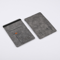 Portefeuille de voyage en cuir PU en gros, pochette pour passeport avec blocage RFID et compartiment pour carte SIM, accessoire de voyage