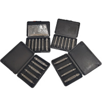 Kit de 4/5/6 outils HSS 6542 M35 pour l'extraction et le décapage efficaces des vis, boulons et goujons