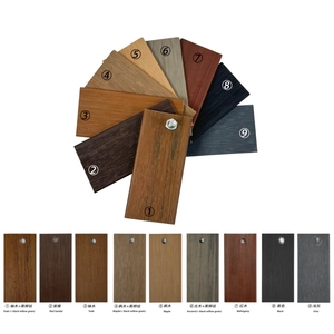 Planche de terrasse en composite bois-plastique anti-UV, co-extrusion WPC, revêtement de sol imperméable - Product Image 2