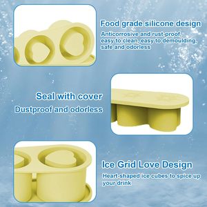 ถาดน้ำแข็งซิลิโคนเกรดอาหารแบบกำหนดเอง รับผลิตแบรนด์ส่วนตัว โลโก้แบบนูน OEM ODM ต้นแบบรวดเร็ว เปิดแม่พิมพ์ ใช้ในอุตสาหกรรม โรงงาน - Product Image 5
