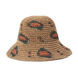 2025 nouveau léopard Design fait à la main au crochet pêcheur <span class=keywords><strong>chapeau</strong></span> pliable soleil <span class=keywords><strong>chapeau</strong></span> papier <span class=keywords><strong>paille</strong></span> vacances plage <span class=keywords><strong>chapeau</strong></span> - Product Image 5