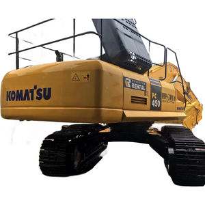 Excavatrice sur chenilles Komatsu PC450-7 d'occasion du Japon avec moteur et pompe d'origine japonaise - Garantie 1 an pour usage en construction - Product Image 6