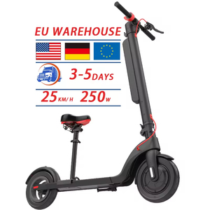 Almacén DE LA UE 2025, el mejor vendedor, modelo <span class=keywords><strong>X8</strong></span>, patinete eléctrico plegable de carretera <span class=keywords><strong>E</strong></span>, carga máxima de 350W, 120KG, pantalla LED, freno de disco, aleación de aluminio - Product Image 1