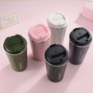 510/380ml Personnalisé double paroi en acier inoxydable isolé thermo voyage tasse chauffe-vide café tasses avec logo - Product Image 4