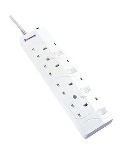Enchufe de Extensión Dachang D142A UK con 6 Tomas de Corriente BS <span class=keywords><strong>IEC</strong></span> y 2 Puertos USB Tipo-C - Product Image 3