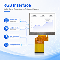 Module d'affichage LCD TFT personnalisé de remplacement LQ035NC111 de 3,5 pouces, 320x240, interface RGB, écran LCD HX8238D pour IHM industriel