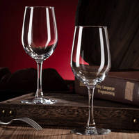 Verre à vin sur pied de qualité supérieure, gobelet à vin rouge de luxe pour hôtel, banquet, mariage, restaurant, bar, fête, verrerie en gros