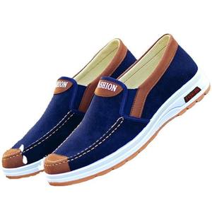 Men's Summer Lightweight Breathable Genuine Leather Sneakers-Multi-Purpose Casual <b>Shoes</b> for <b>Skateboarding</b> - Product Image 1