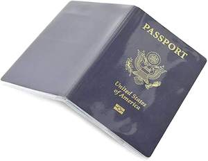 Étui de <span class=keywords><strong>passeport</strong></span> <span class=keywords><strong>Transparent</strong></span> et personnalisé, organisateur de carte d'identité, protection de voyage - Product Image 3