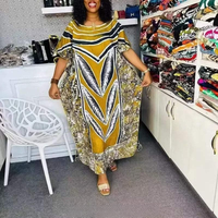 Vêtements africains de haute qualité, longue jupe, longue robe, robe africaine élégante grande taille, design de style musulman