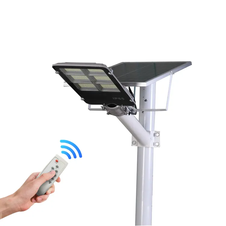 Уличный 50 Вт 100w 150w 200w 300w 500w СИД солнечный уличный свет, ip65 водонепроницаемый уличный фонарь на солнечных батареях огни с пультом дистанционного управления