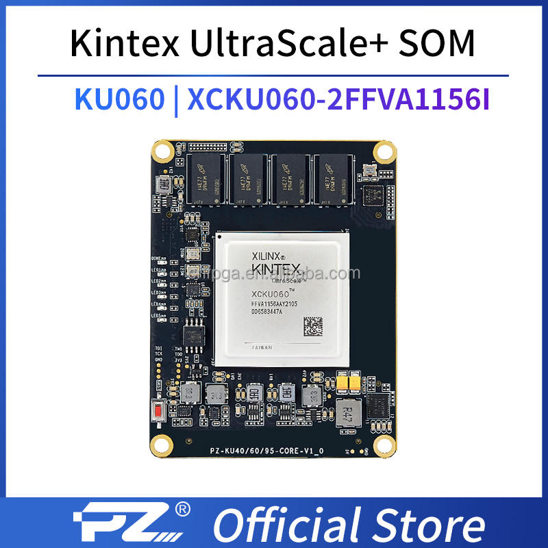 Quu　0606ー★ Puzhi PZ-KU060-SOM Xilinx Kintex Ultrascale+ FPGA Board